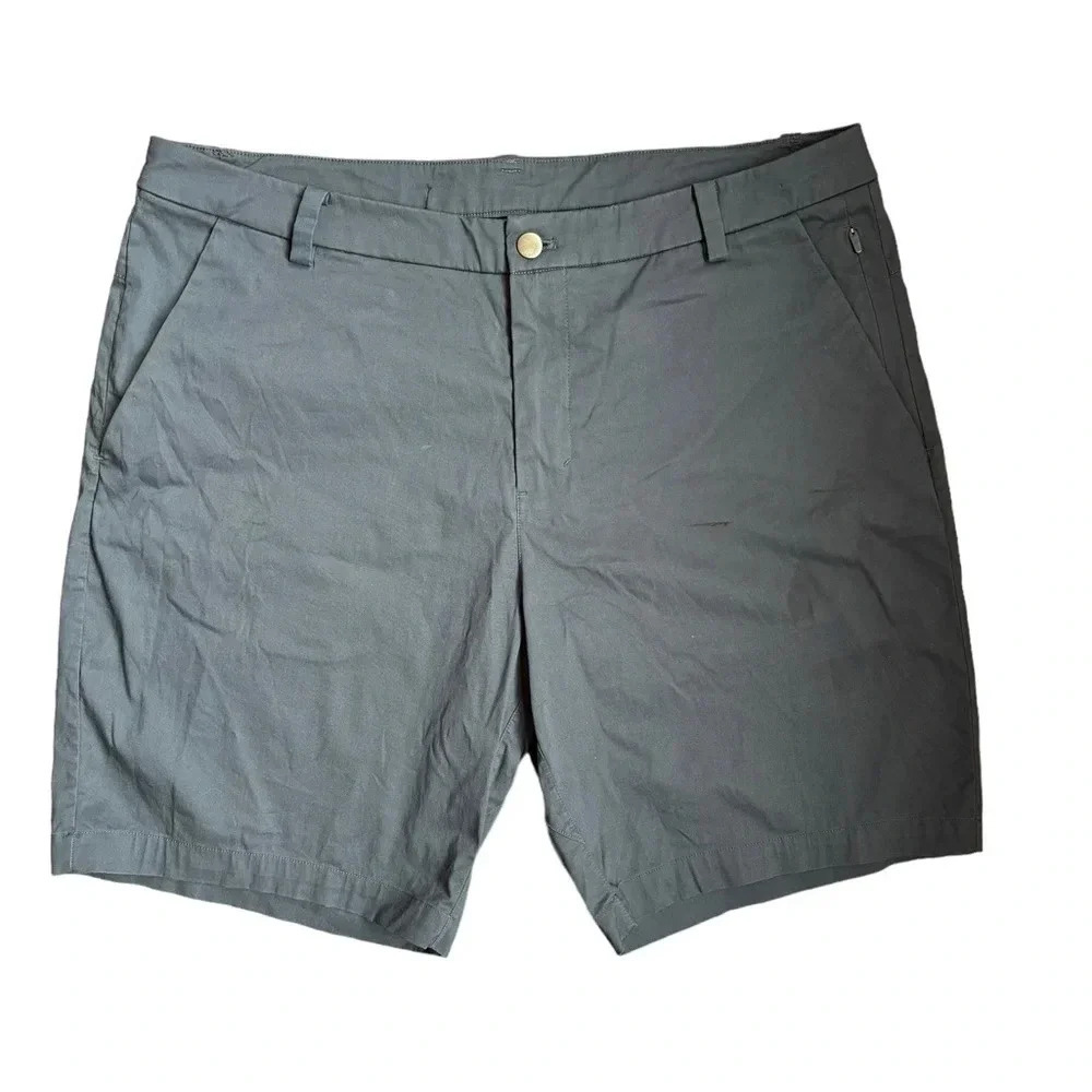 Lululemon Commission Short Slim Chino 9" True Navy Size 36 Style # M7AAAS - Picture 1 of 11